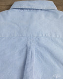 Merz b. Schwanen SHIRT19OX Button-Down Cotton Oxford Long-Sleeve Shirt - Light Blue