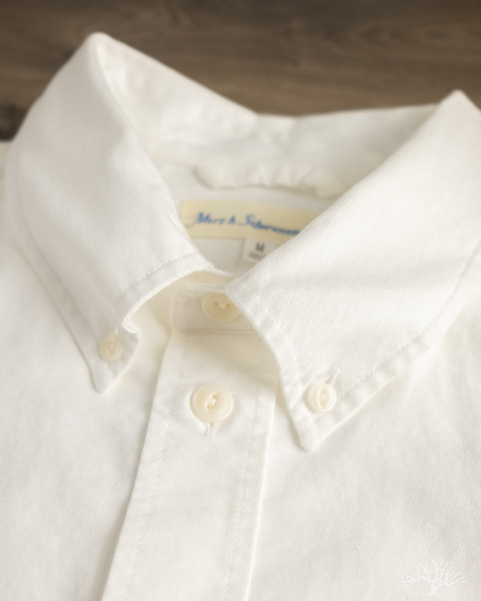 Merz b. Schwanen - SHIRT11OX Modern-Cut Cotton Oxford Long-Sleeve