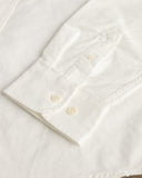 Merz b. Schwanen SHIRT19OX Button-Down Cotton Oxford Long-Sleeve Shirt - White