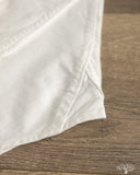 Merz b. Schwanen SHIRT19OX Button-Down Cotton Oxford Long-Sleeve Shirt - White