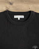 Merz b. Schwanen SKCN02 - Lightweight Merino Wool-Cashmere-Silk Sweater - Deep Black