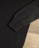 Merz b. Schwanen SKCN02 - Lightweight Merino Wool-Cashmere-Silk Sweater - Deep Black