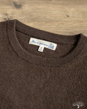 Merz b. Schwanen SKCN02 - Lightweight Merino Wool-Cashmere-Silk Sweater - Espresso