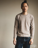 Merz b. Schwanen SKCN02 - Lightweight Merino Wool-Cashmere-Silk Sweater - Faded Grain