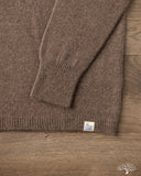 Merz b. Schwanen SKCN02 - Lightweight Merino Wool-Cashmere-Silk Sweater - Grain