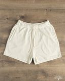 Merz b. Schwanen SPS05 Retro Fleece Sweat Shorts - Cashew