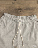 Merz b. Schwanen SPS05 Retro Fleece Sweat Shorts - Grey Melange