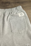 Merz b. Schwanen SPS05 Retro Fleece Sweat Shorts - Grey Melange