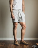 Merz b. Schwanen SPS05 Retro Fleece Sweat Shorts - Grey Melange