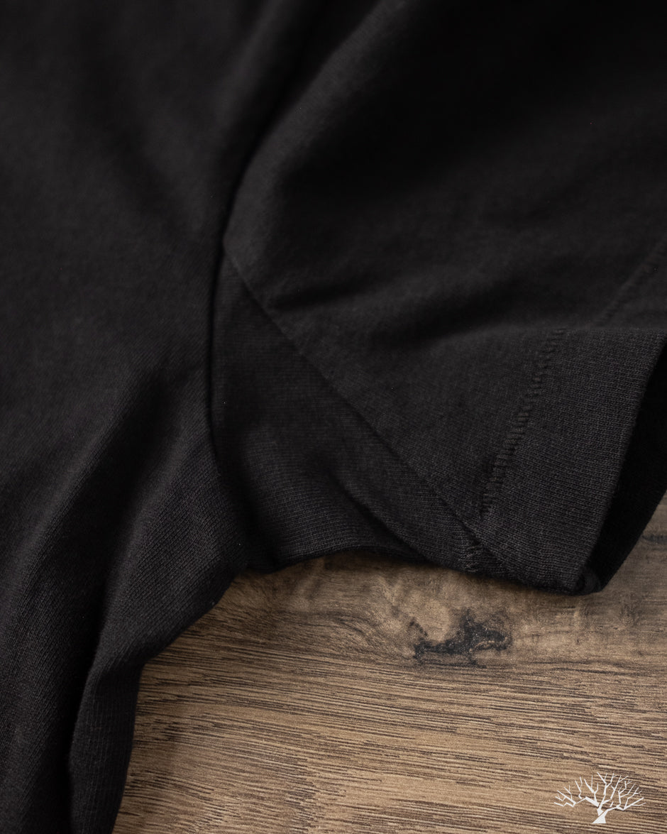 Merz b. Schwanen TEE02 Classic Cotton Jersey T-Shirt - Black