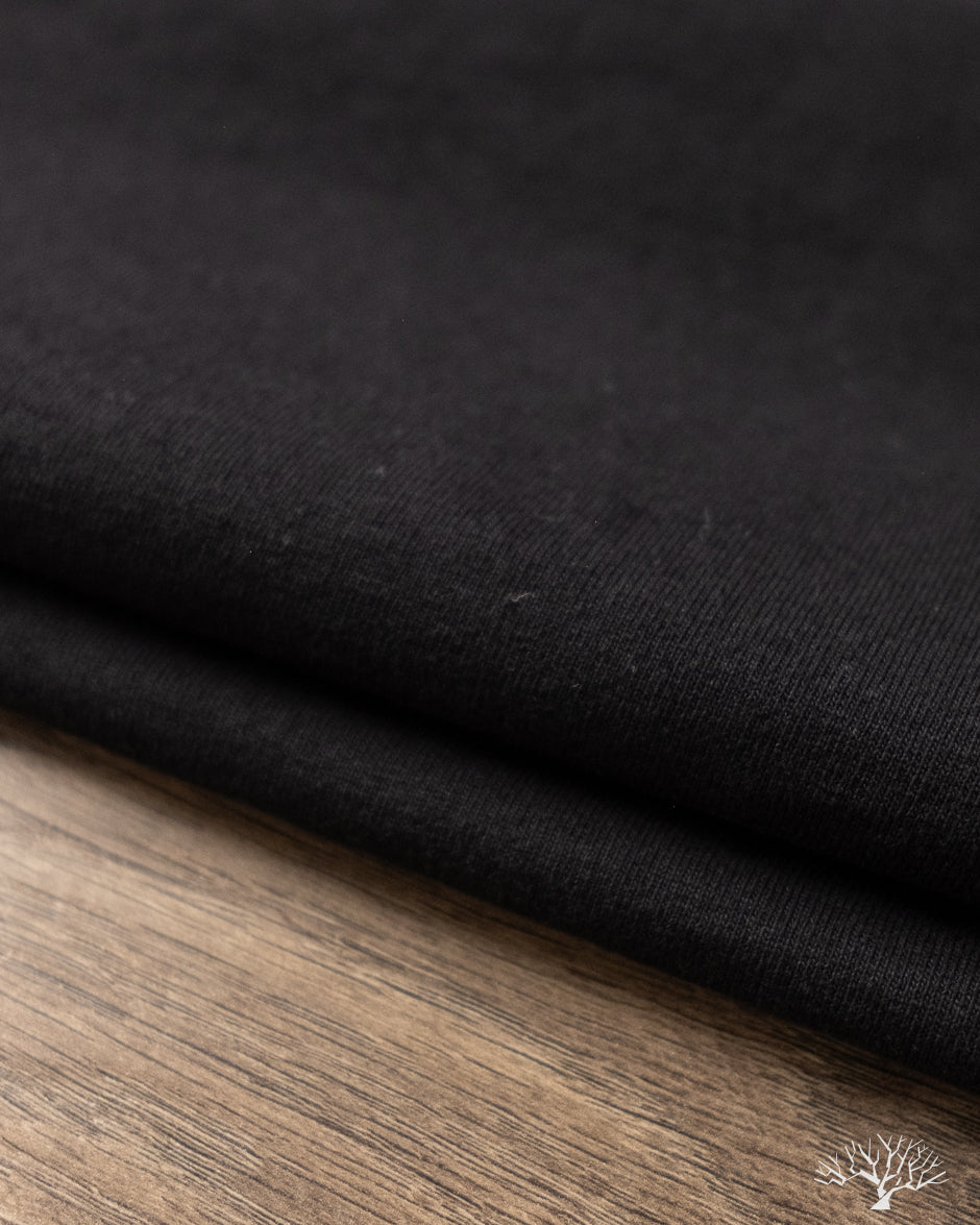 Merz b. Schwanen TEE02 Classic Cotton Jersey T-Shirt - Black