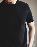 Merz b. Schwanen TEE02 Classic Cotton Jersey T-Shirt - Black