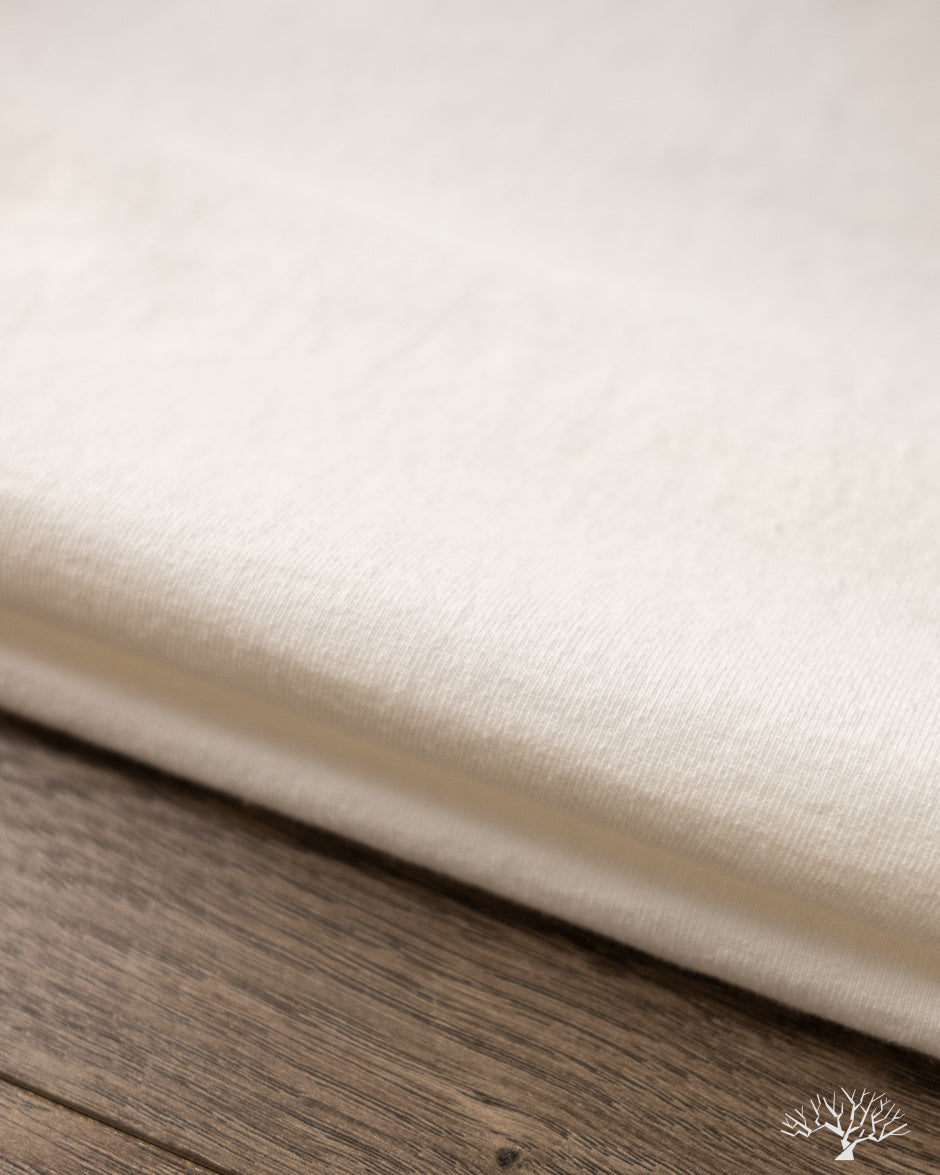 Merz b. Schwanen TEE02 Classic Cotton Jersey T-Shirt - White