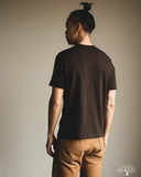 Merz b. Schwanen TEE03 Supple Authentic Jersey Cotton T-Shirt - Espresso