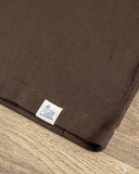 Merz b. Schwanen TEE03 Supple Authentic Jersey Cotton T-Shirt - Espresso
