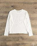 Merz b. Schwanen WPIMALS01 Women's Pima Cotton Long-Sleeve T-Shirt - White