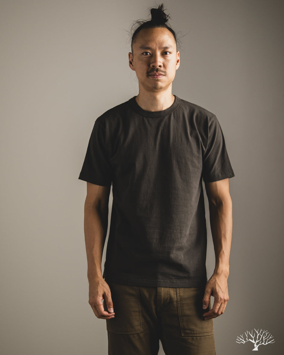 National Athletic Goods Organic Cotton Basic T-Shirt - Black