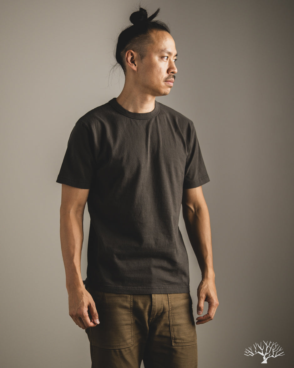 National Athletic Goods Organic Cotton Basic T-Shirt - Black