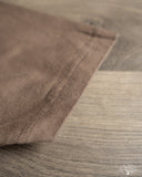 National Athletic Goods Organic Cotton Basic T-Shirt - Choco