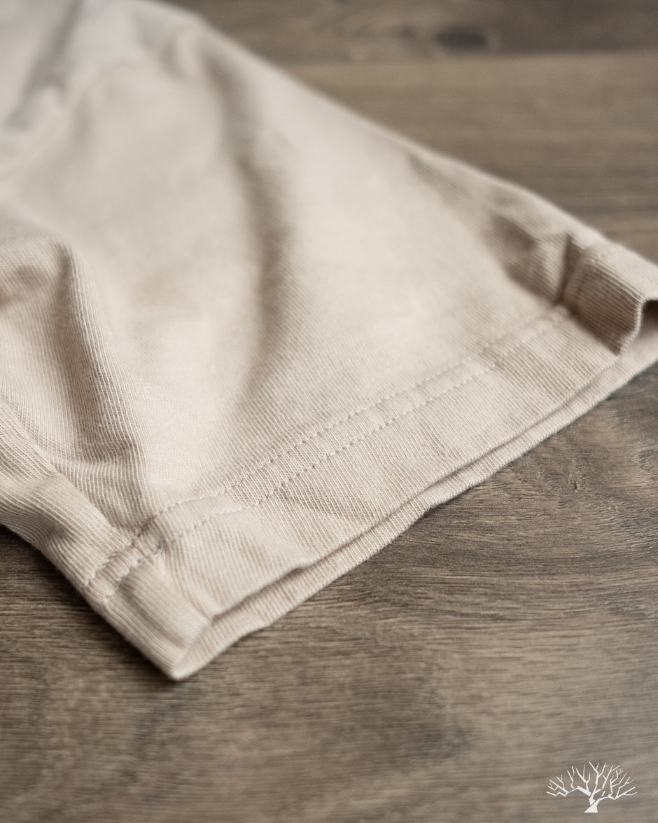 National Athletic Goods Organic Cotton Basic T-Shirt - Taupe