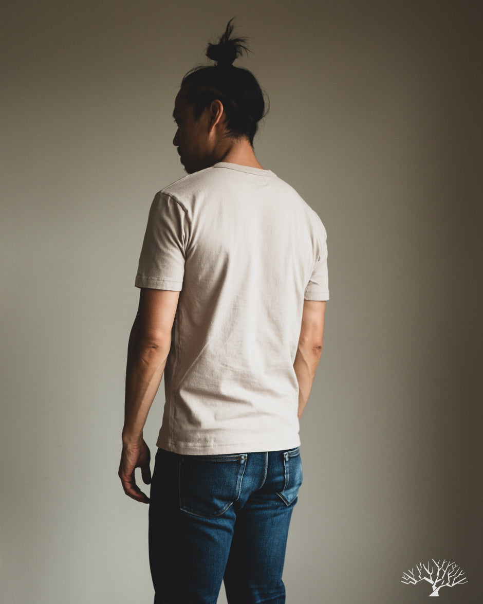 National Athletic Goods Organic Cotton Basic T-Shirt - Taupe