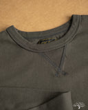 National Athletic Goods Organic Cotton Long Sleeve Gym Tee - Black