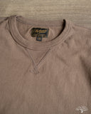 National Athletic Goods Organic Cotton Long Sleeve Gym Tee - Choco