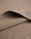 National Athletic Goods Organic Cotton Long Sleeve Gym Tee - Choco