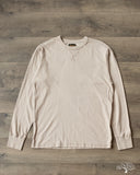National Athletic Goods Organic Cotton Long Sleeve Gym Tee - Taupe