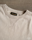 National Athletic Goods Organic Cotton Long Sleeve Gym Tee - Taupe