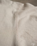 National Athletic Goods Organic Cotton Long Sleeve Gym Tee - Taupe