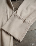 National Athletic Goods Organic Cotton Long Sleeve Gym Tee - Taupe