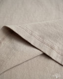 National Athletic Goods Organic Cotton Long Sleeve Gym Tee - Taupe