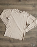 National Athletic Goods Organic Cotton Long Sleeve Gym Tee - Taupe