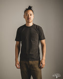 National Athletic Goods Organic Cotton Pocket T-Shirt - Black