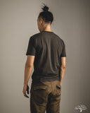 National Athletic Goods Organic Cotton Pocket T-Shirt - Black