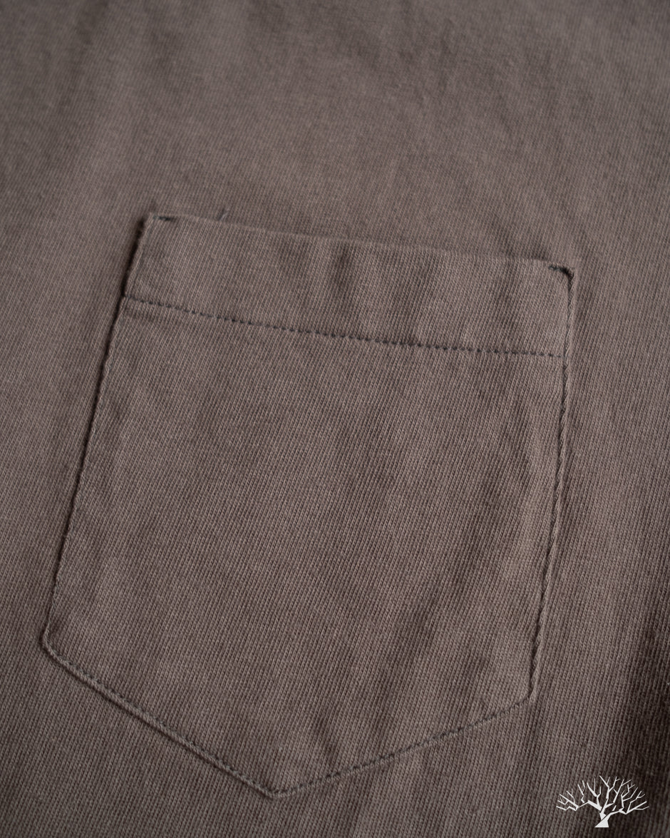 National Athletic Goods Organic Cotton Pocket T-Shirt - Black