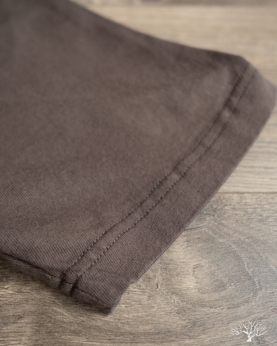 National Athletic Goods Organic Cotton Pocket T-Shirt - Black