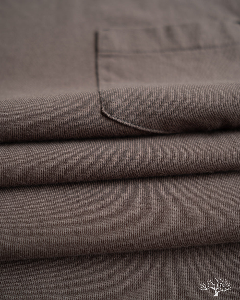 National Athletic Goods Organic Cotton Pocket T-Shirt - Black