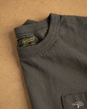 National Athletic Goods Organic Cotton Pocket T-Shirt - Black