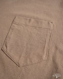 National Athletic Goods Organic Cotton Pocket T-Shirt - Choco