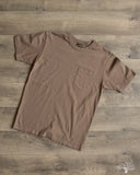 National Athletic Goods Organic Cotton Pocket T-Shirt - Choco
