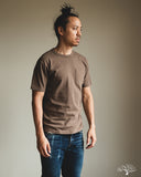 National Athletic Goods Organic Cotton Pocket T-Shirt - Choco