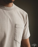 National Athletic Goods Organic Cotton Pocket T-Shirt - Taupe