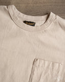 National Athletic Goods Organic Cotton Pocket T-Shirt - Taupe