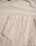 National Athletic Goods Organic Cotton Pocket T-Shirt - Taupe