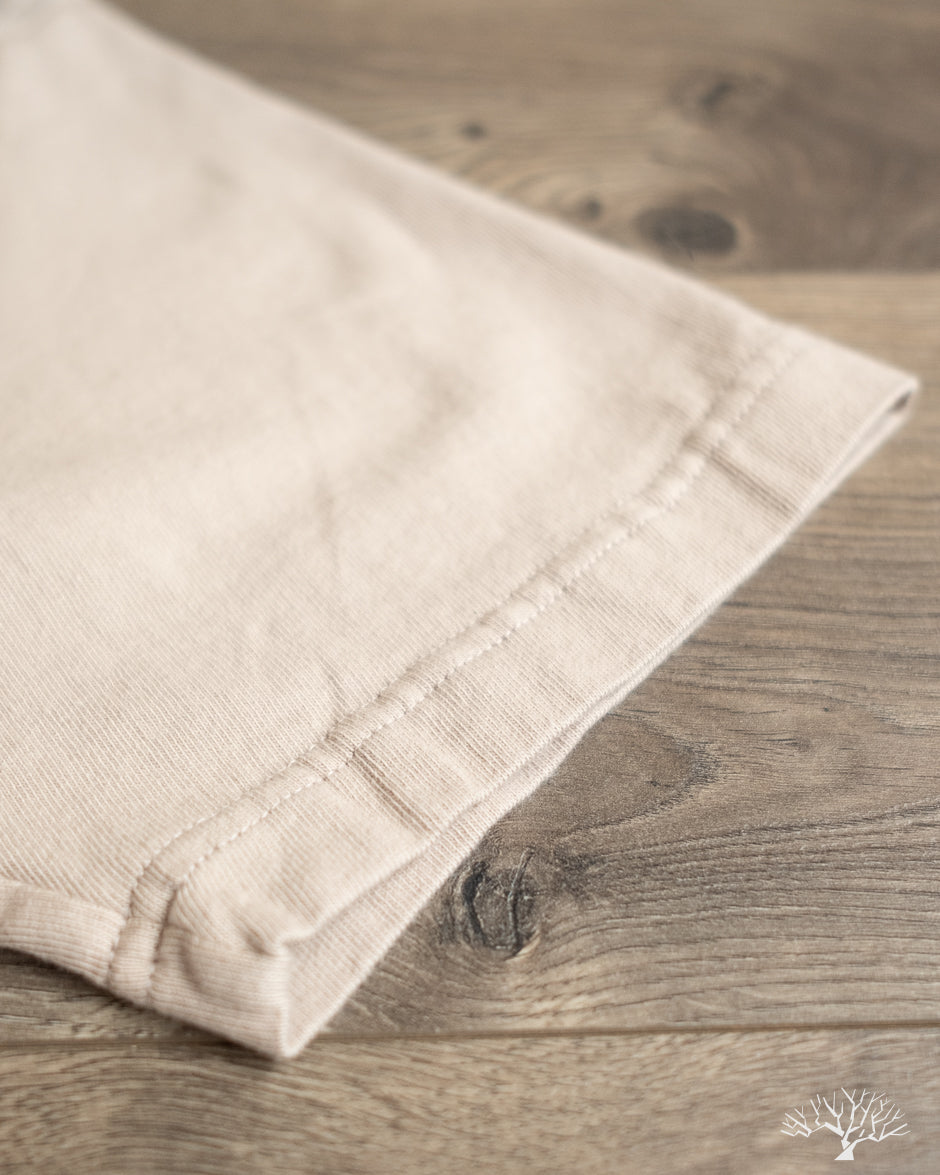 National Athletic Goods Organic Cotton Pocket T-Shirt - Taupe