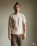 National Athletic Goods Organic Cotton Pocket T-Shirt - Taupe