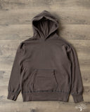 National Athletic Goods Organic Cotton Pullover Parka Sweatshirt - Black
