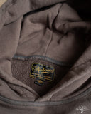 National Athletic Goods Organic Cotton Pullover Parka Sweatshirt - Black